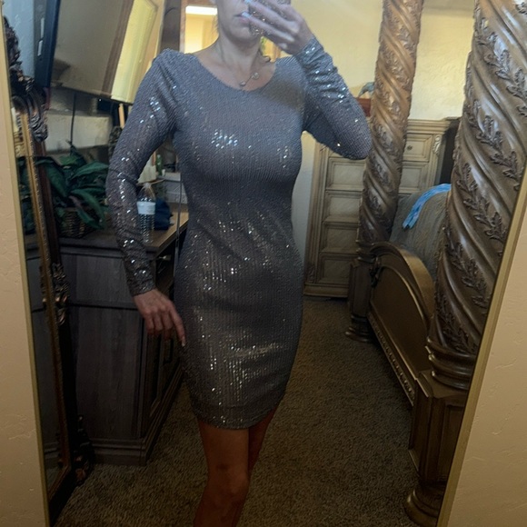 bebe Dresses & Skirts - gorgeous sequence, Bebe dress